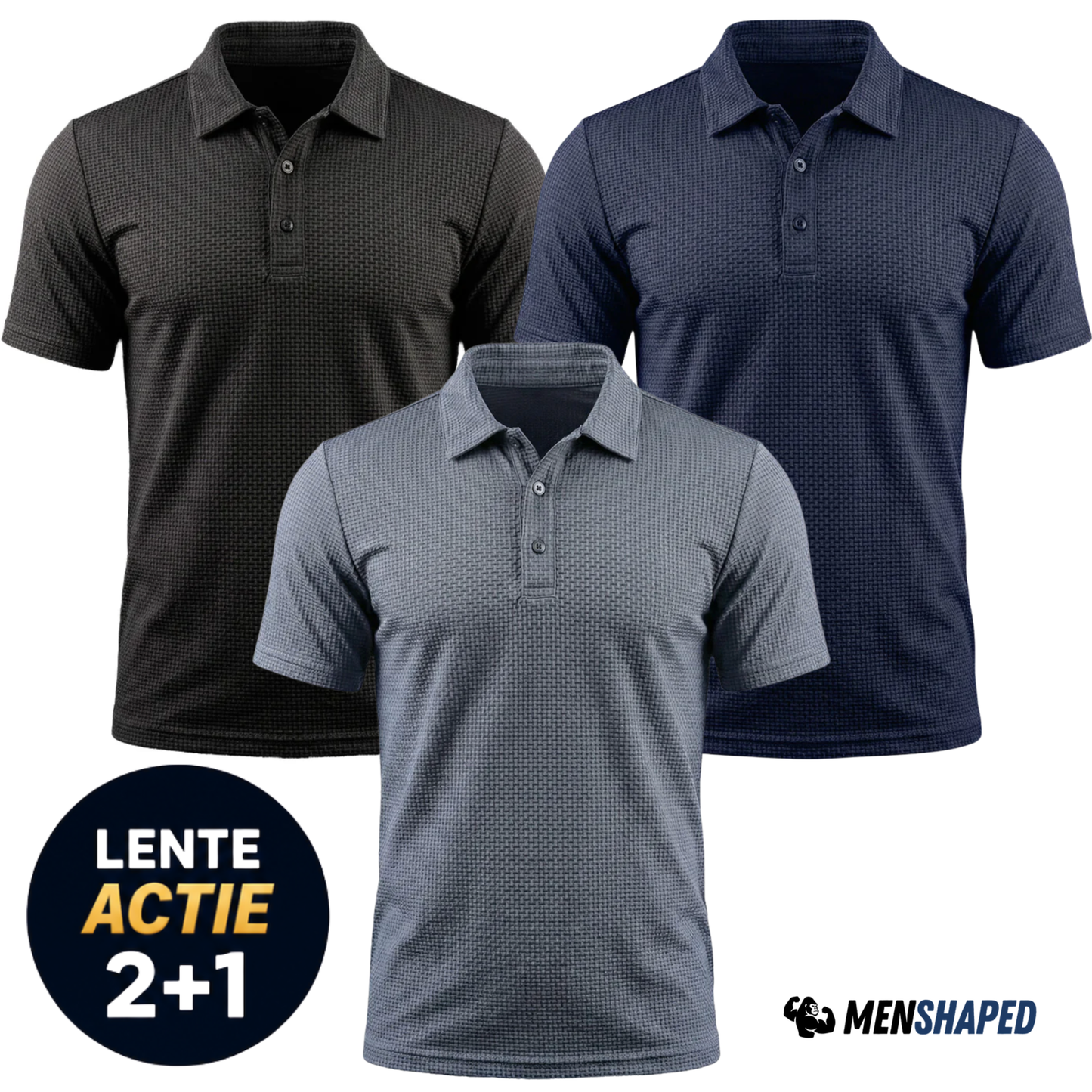 MENSHAPED™ Polo